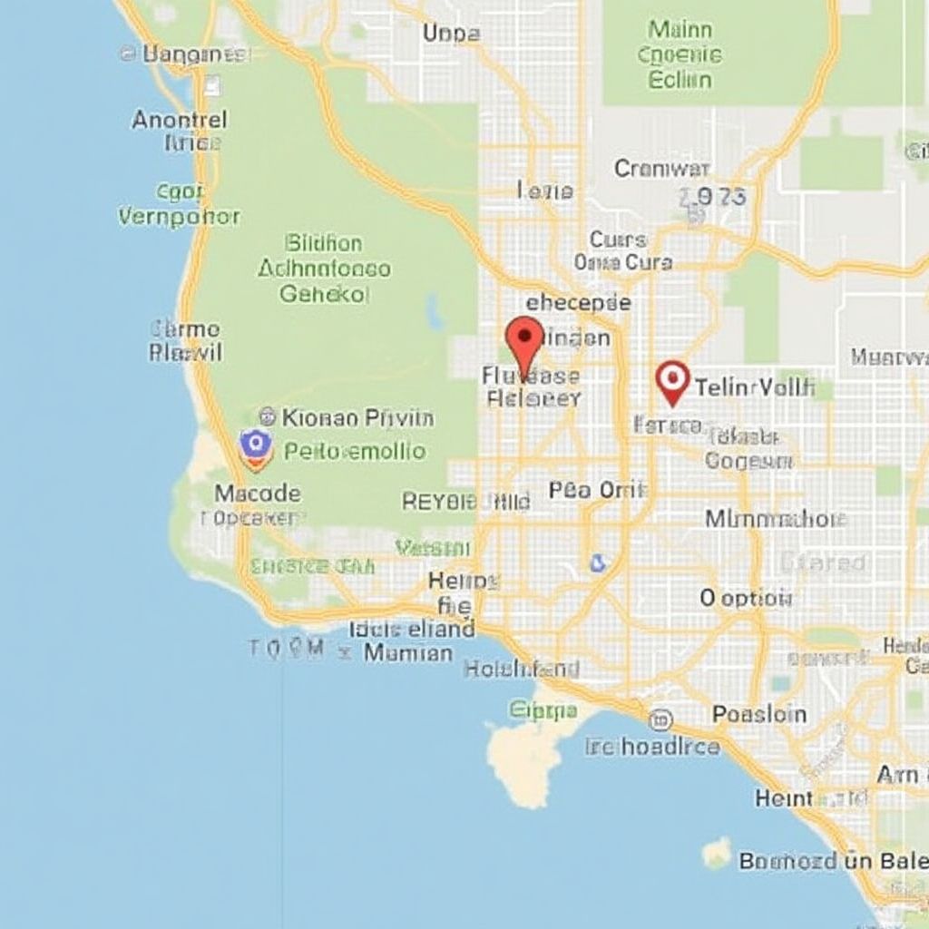 Mapa de ubicación de nuestras oficinas
